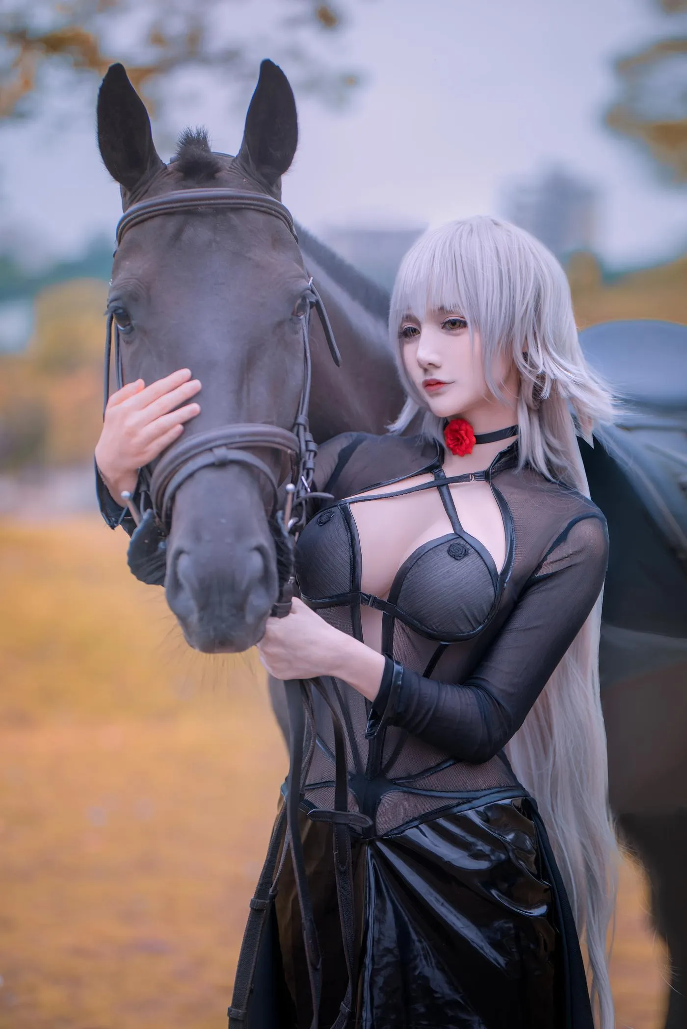 仙九Airi – NO.16 黑贞马会 [18P]插图5